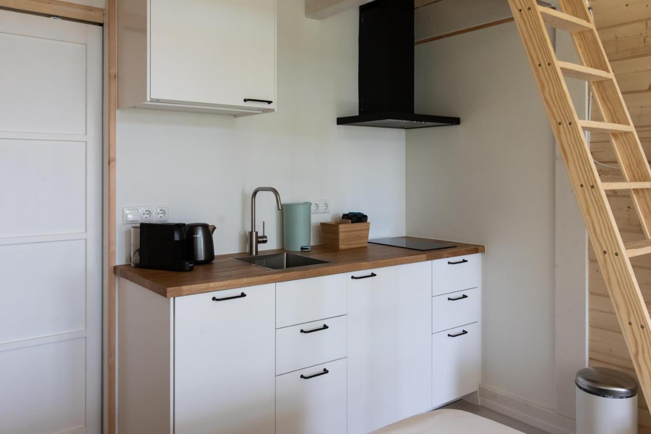 Tiny House - Optioneel Met Hottub Apartman Dokkum Kültér fotó