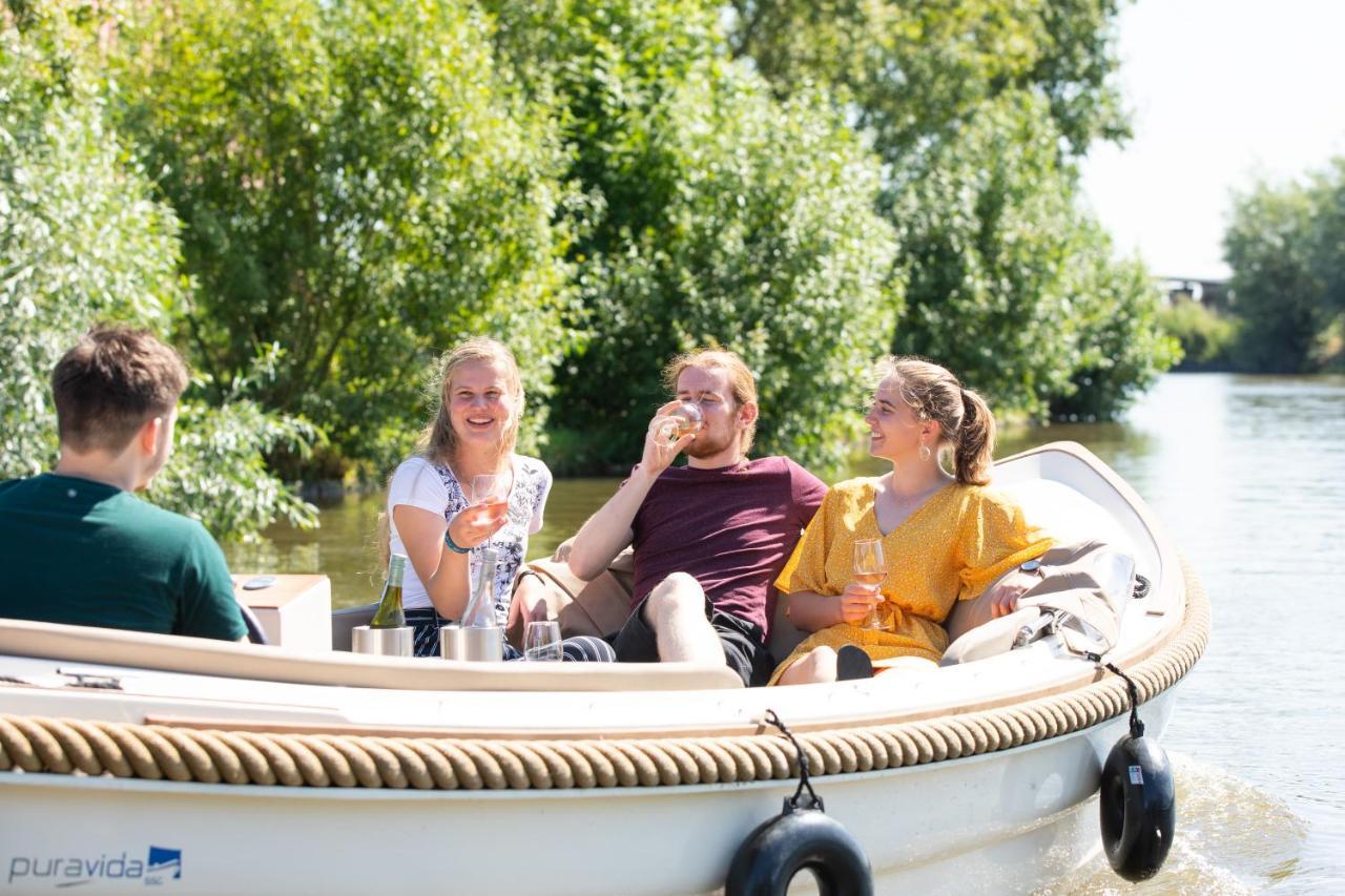 Tiny House - Optioneel Met Hottub Apartman Dokkum Kültér fotó