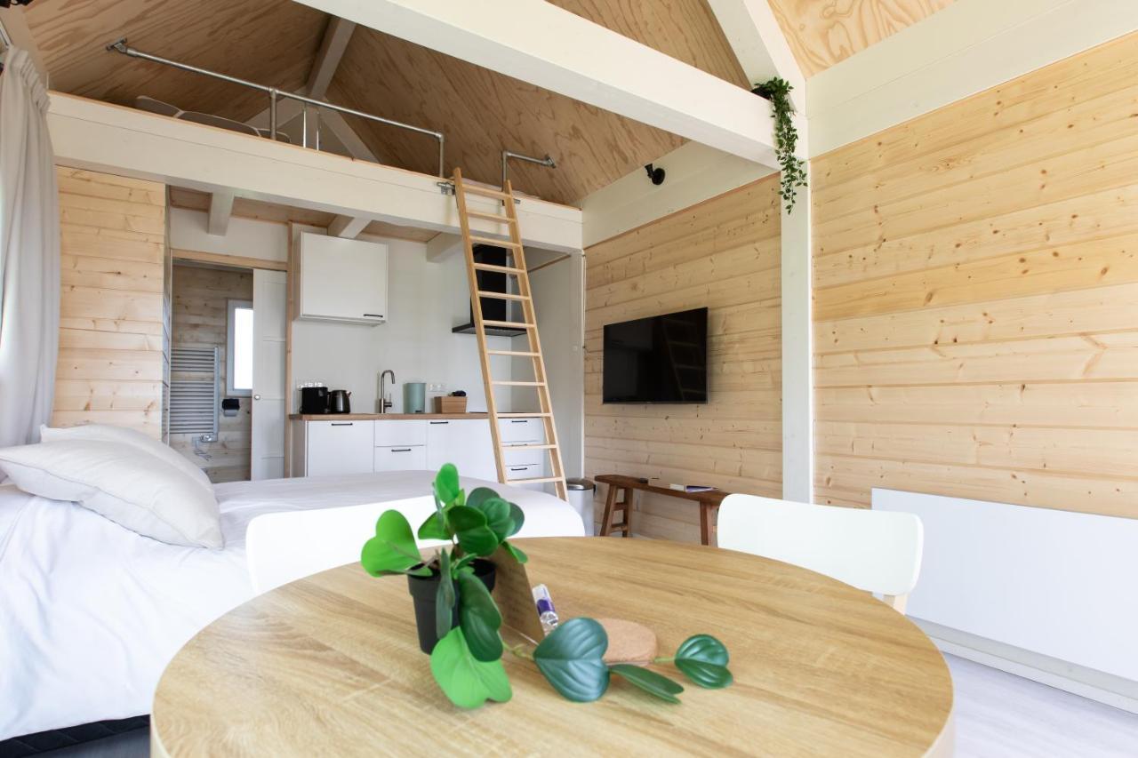 Tiny House - Optioneel Met Hottub Apartman Dokkum Kültér fotó