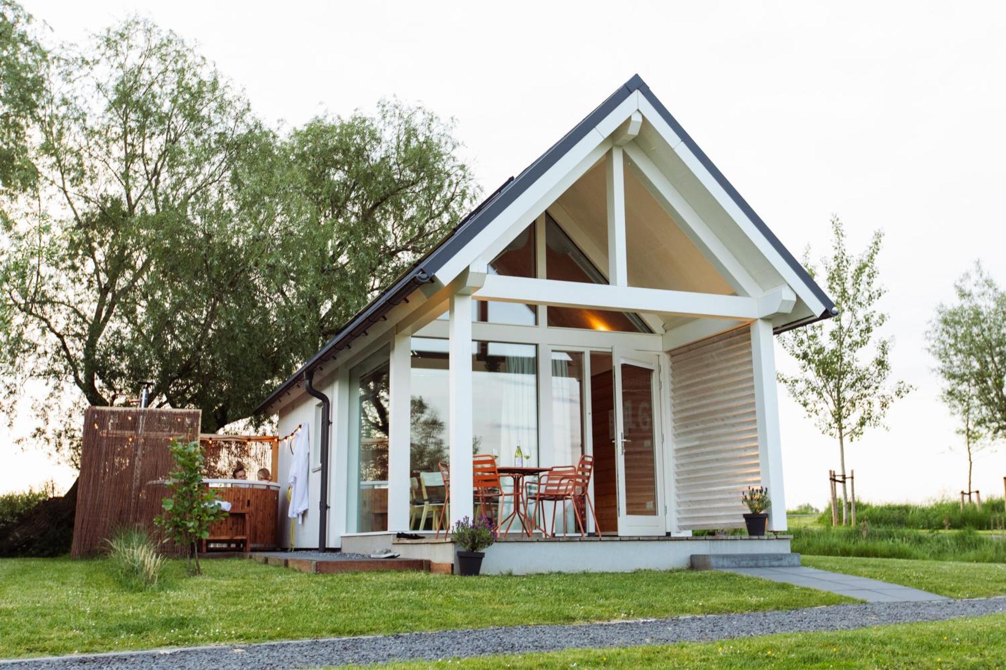 Tiny House - Optioneel Met Hottub Apartman Dokkum Szoba fotó