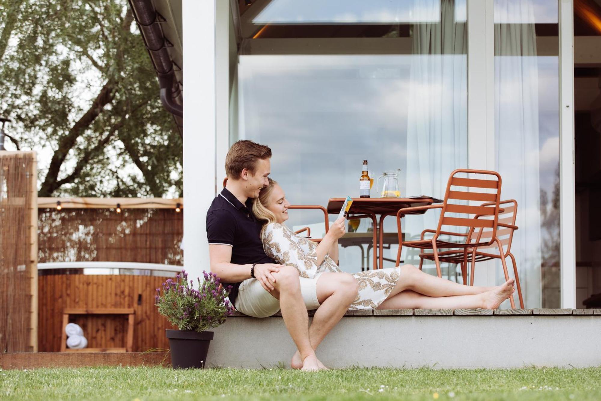 Tiny House - Optioneel Met Hottub Apartman Dokkum Szoba fotó