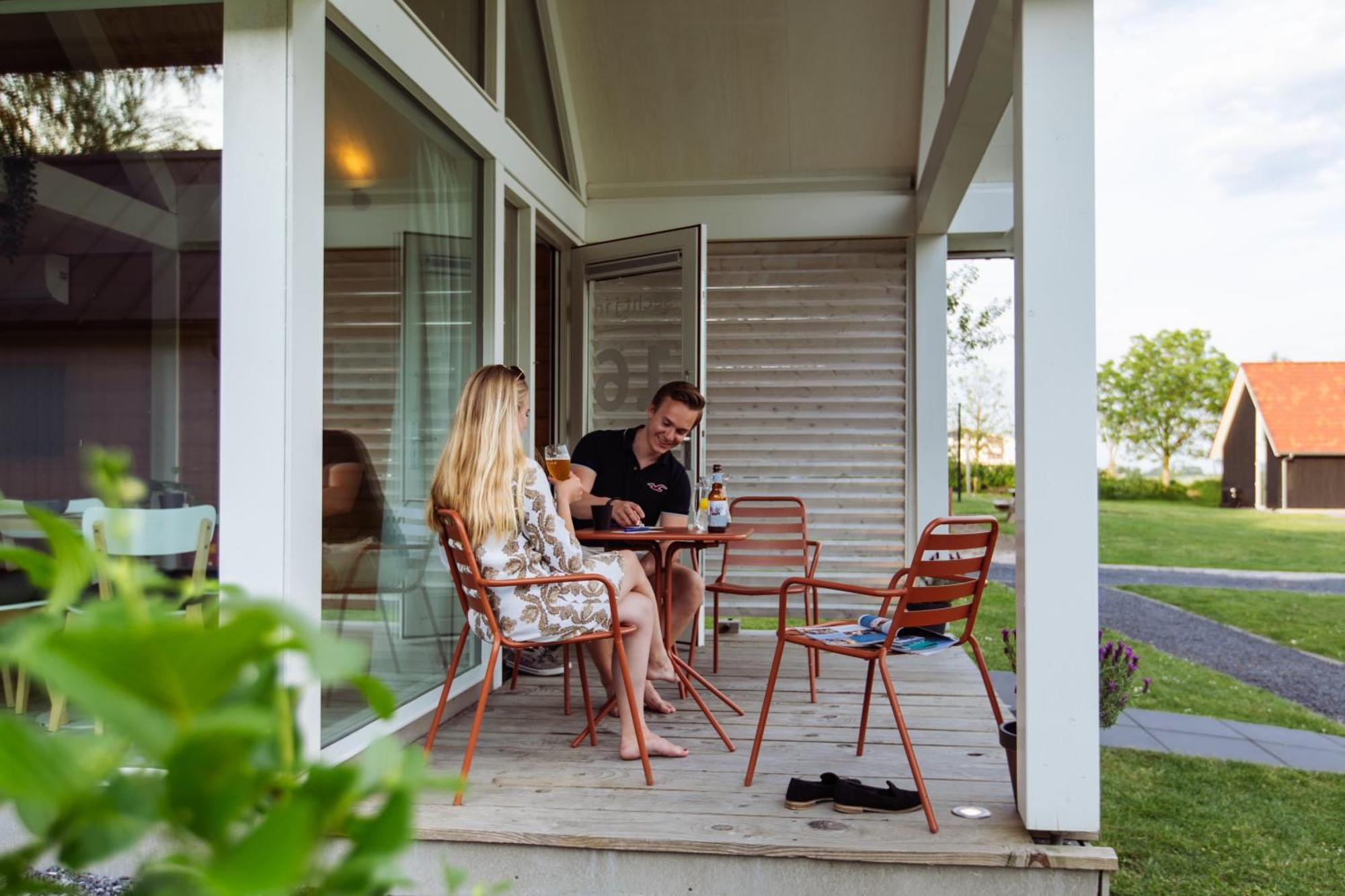 Tiny House - Optioneel Met Hottub Apartman Dokkum Szoba fotó